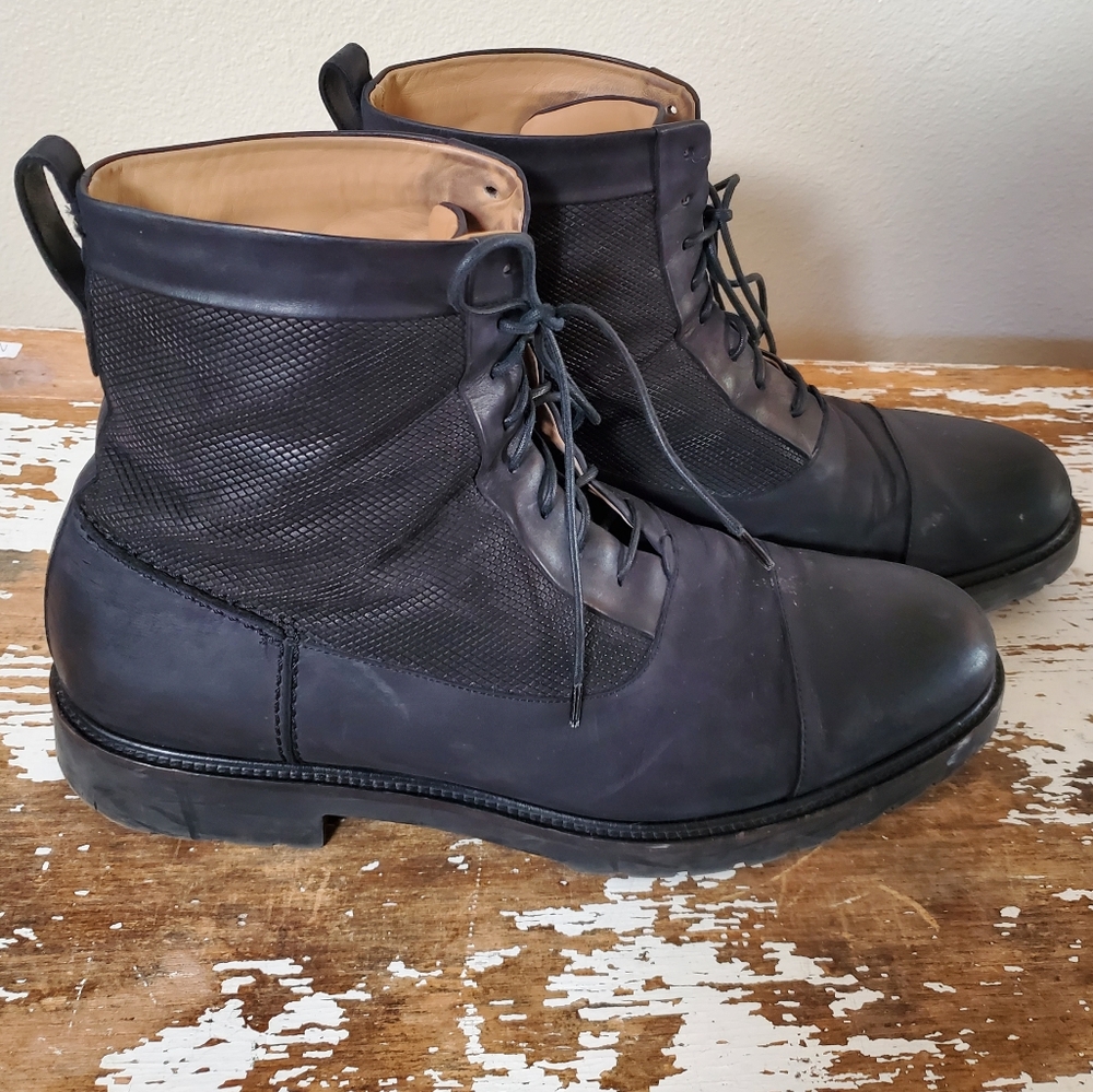Men's Ross & Snow Combat Boots Size 13